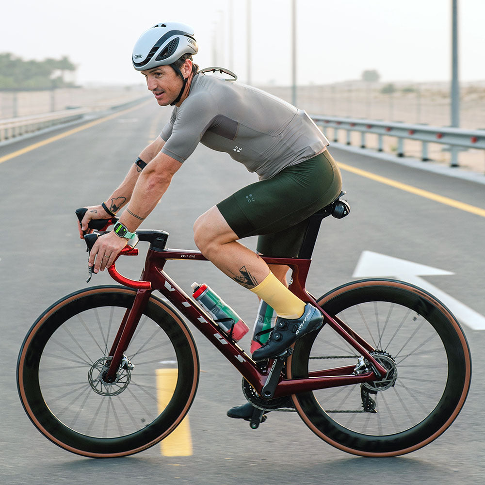 Yellow Cycling Socks